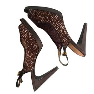 🍋3 for $20🍋 A.MARINELLI Elegant Brown Women's Heels Size 8.5